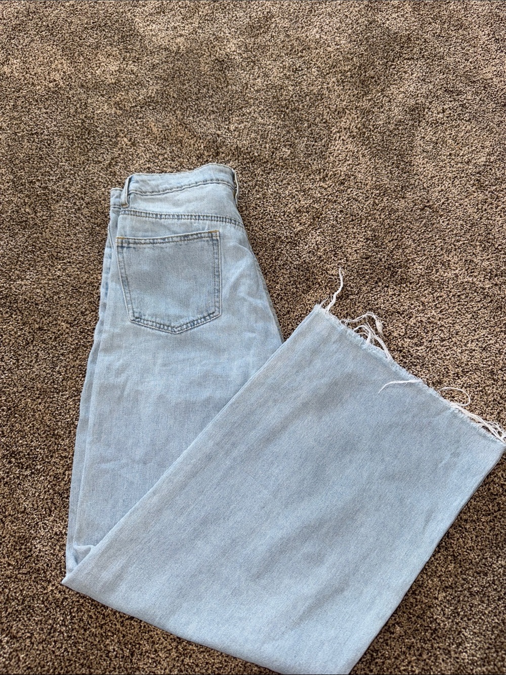 Light Wash Wide Leg Women's Jeans